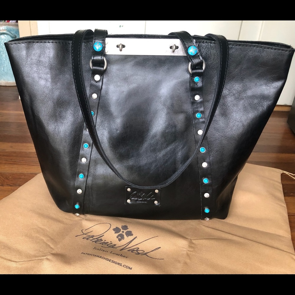 Patricia Nash Diamonds & Turquoise Benvenuto Tote